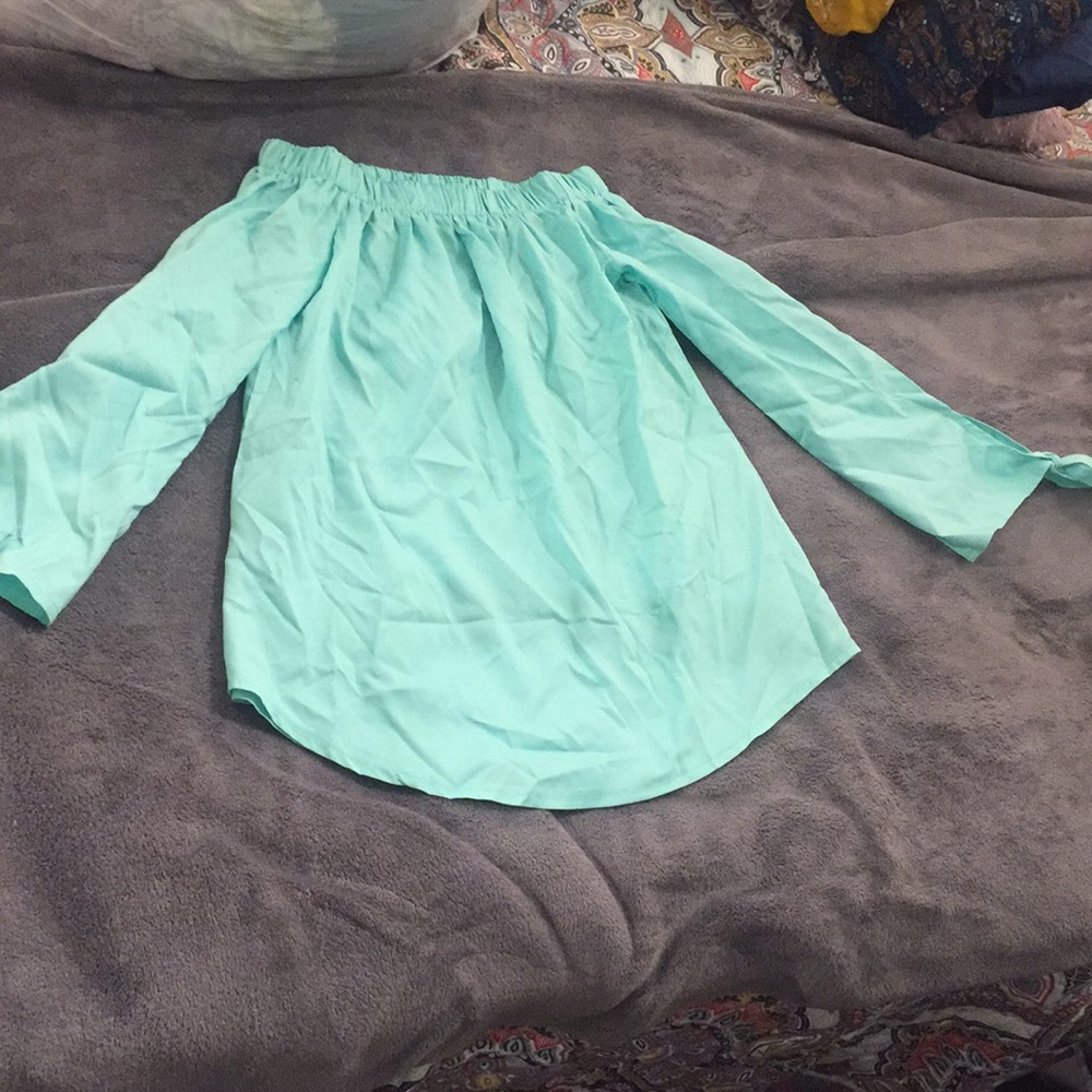 Off the shoulder blouse